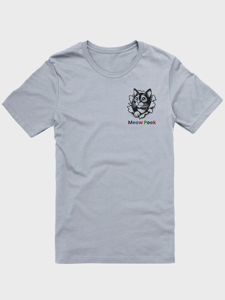 Meow Peek Unisex T-shirt product image (1)
