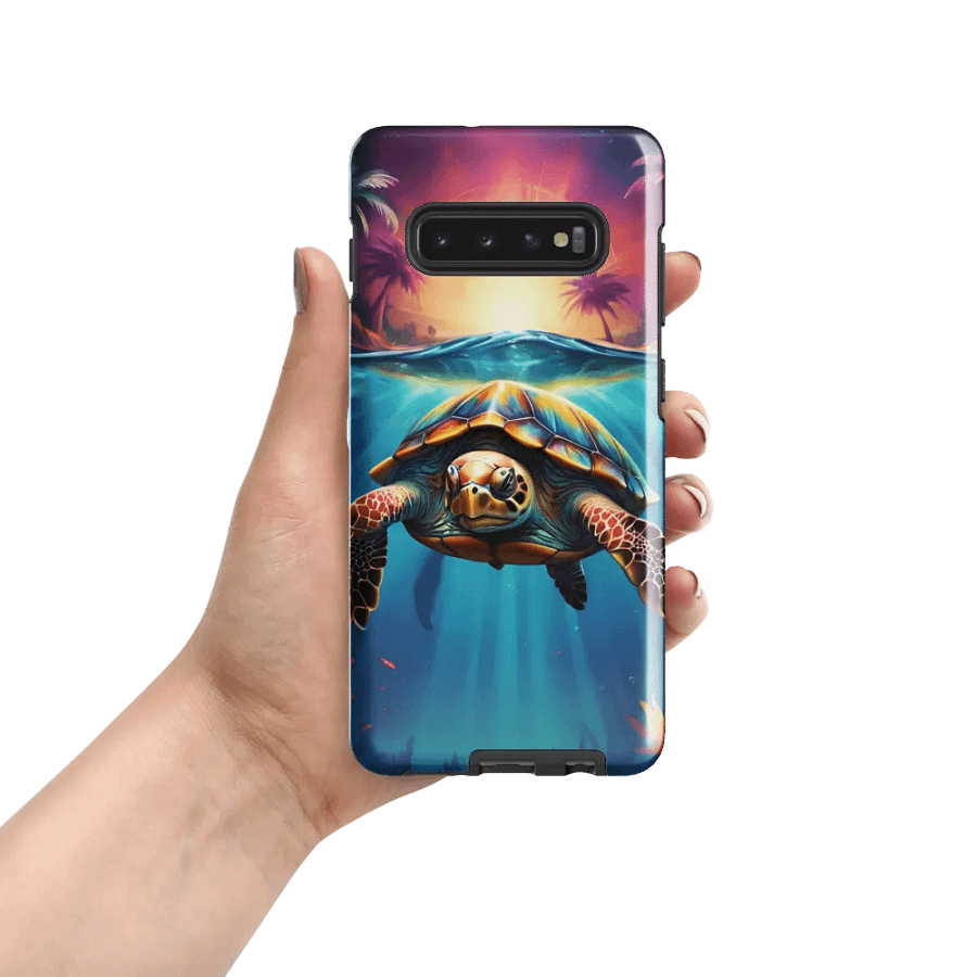 Tropical Turtle Adventure Samsung Galaxy Case product image (55)