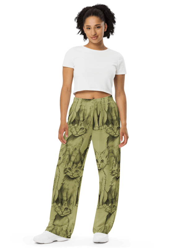Wide Leg Pants The Cat Sketchbook Collection product image (1)