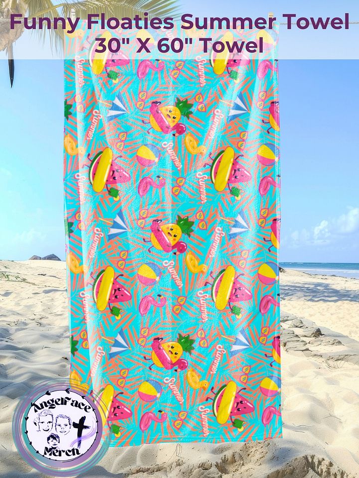 Funny Floaties Summer Towel product image (2)
