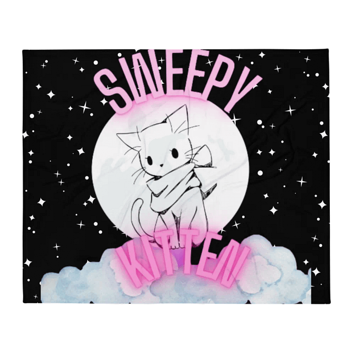 Kitten in the sky- Neko collection (blanket) product image (1)