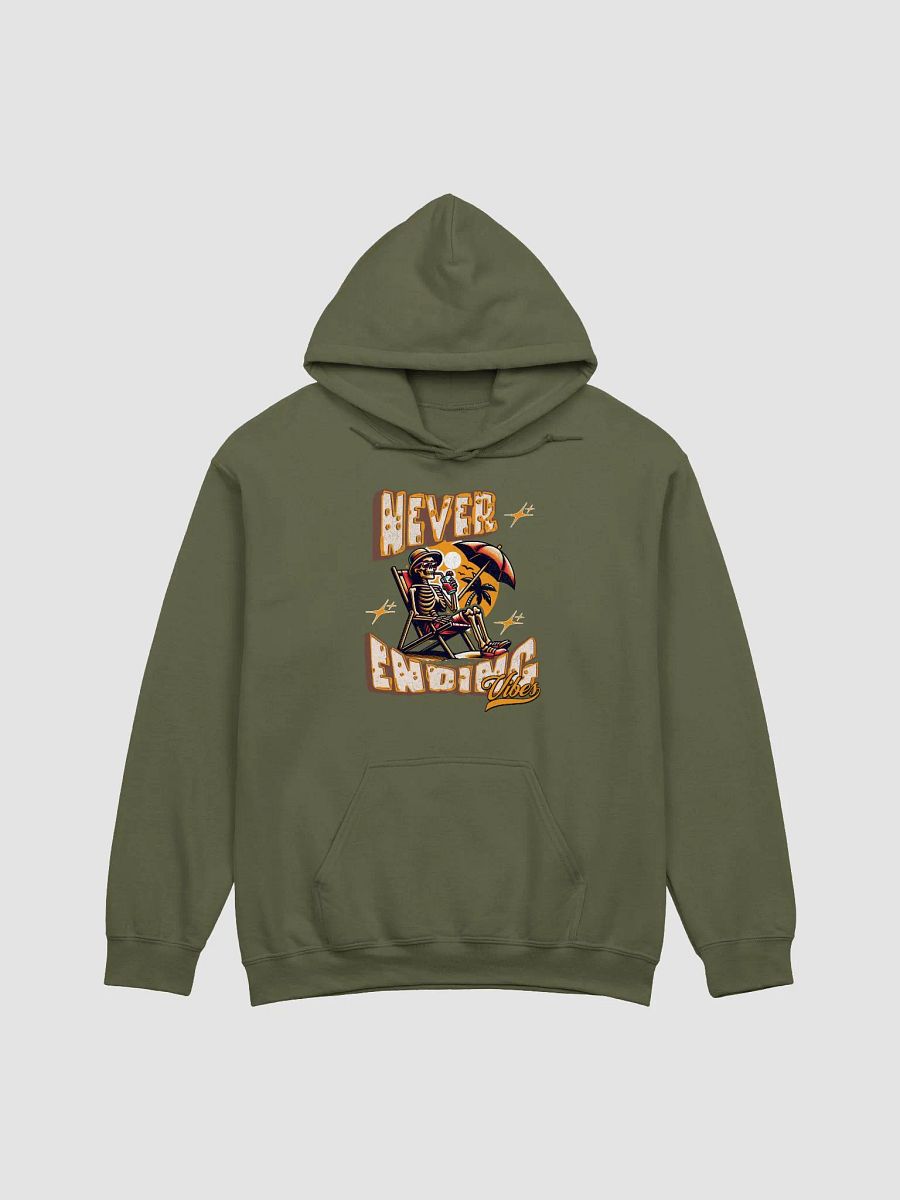 Never Ending Vibes Skeleton Summer Hoodie product image (13)