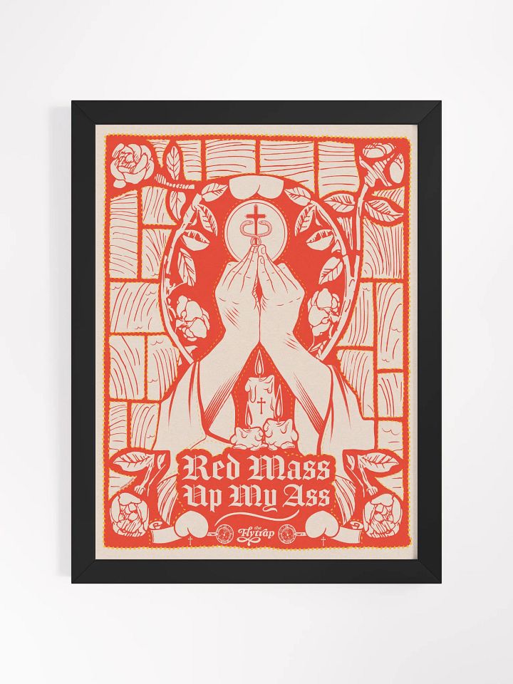 Red Mass 12x16 framed poster product image (1)