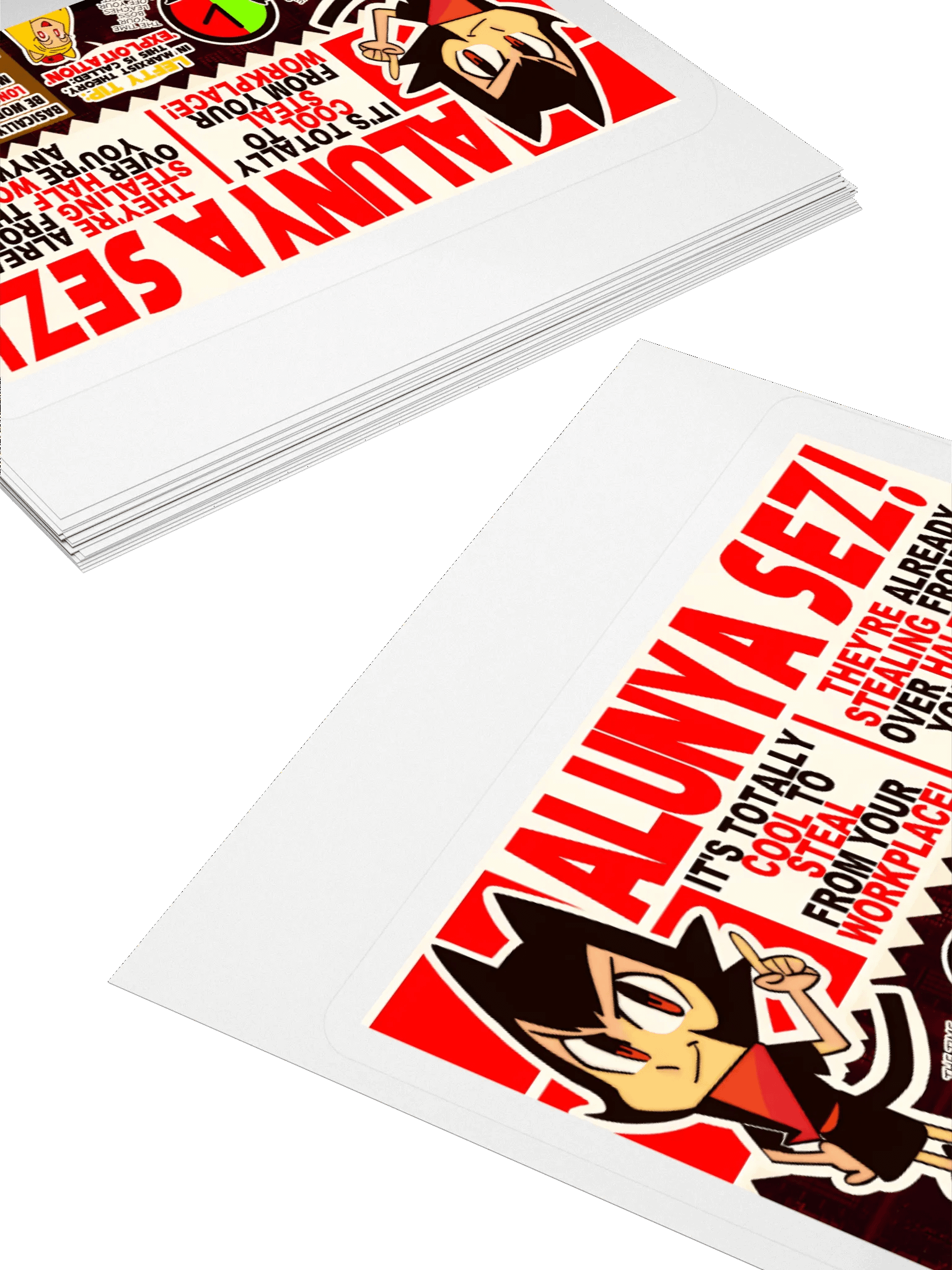 Alunya and Rodina - “Alunya Sez!” Sticker product image (11)