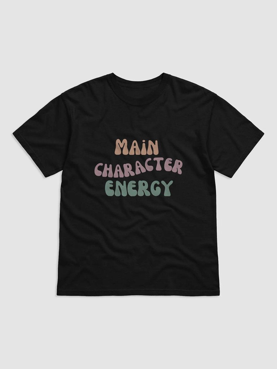 Main Character Energy Cotton T-Shirt product image (3)