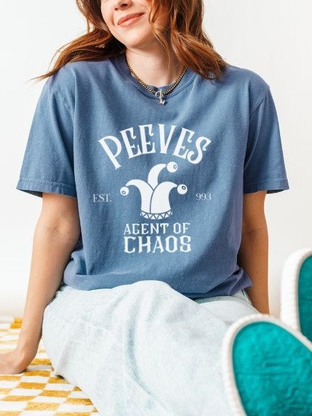 Peeves Ghost Vintage Minimalist Shirt product image (10)