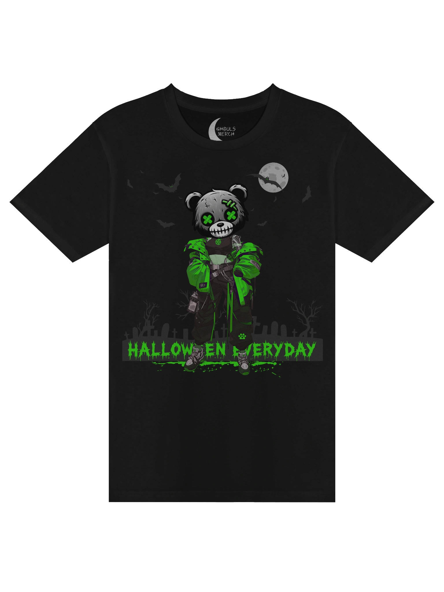 Halloween Everyday Spooky Bear Unisex T-Shirt product image (3)