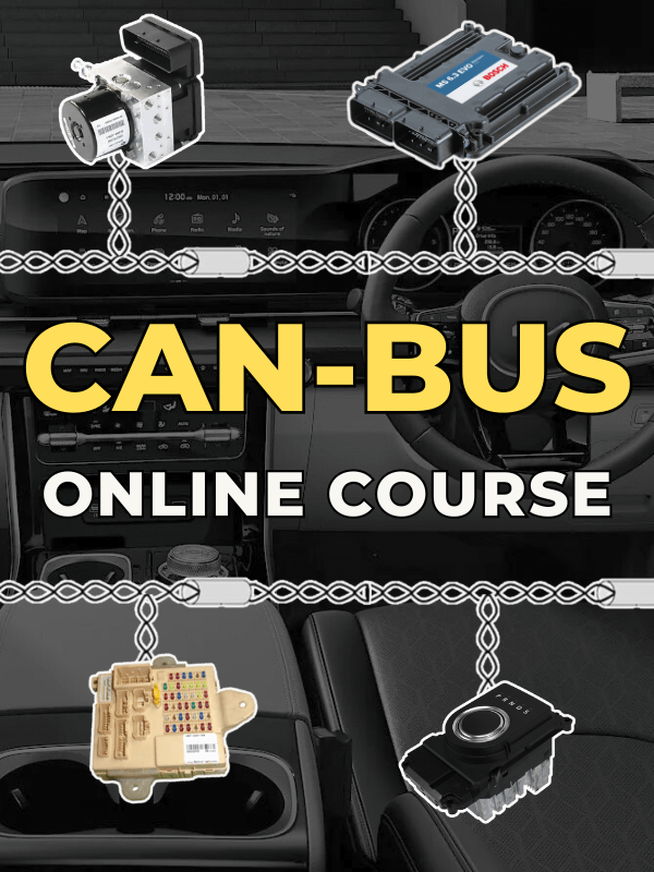 Automotive CAN-BUS Network Online Course product image (1)
