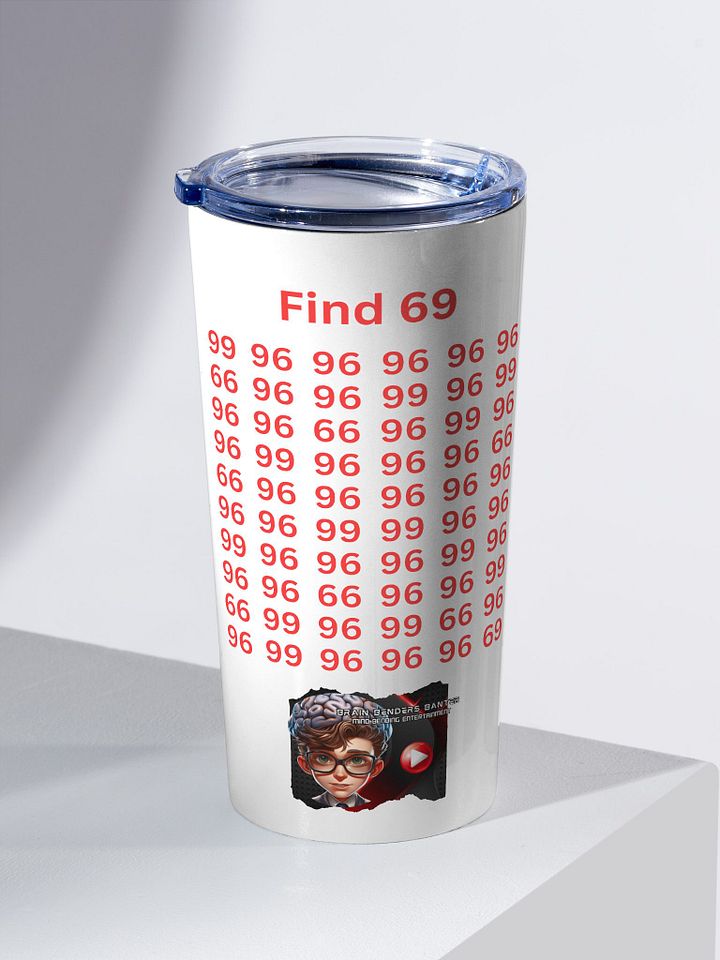 Mind-Bending 69 Puzzle Tumbler product image (2)