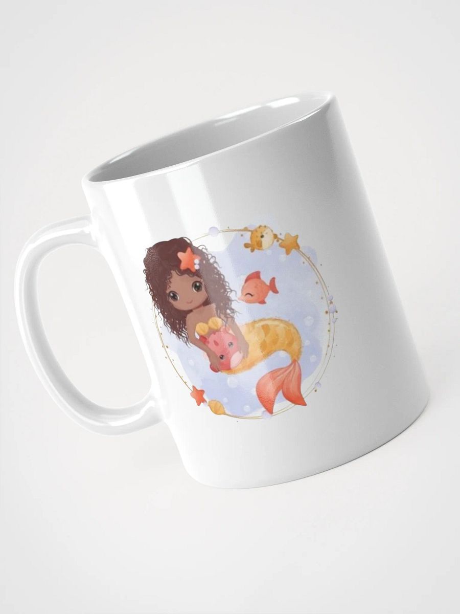 White Glossy Mug Little Mermaid product image (3)
