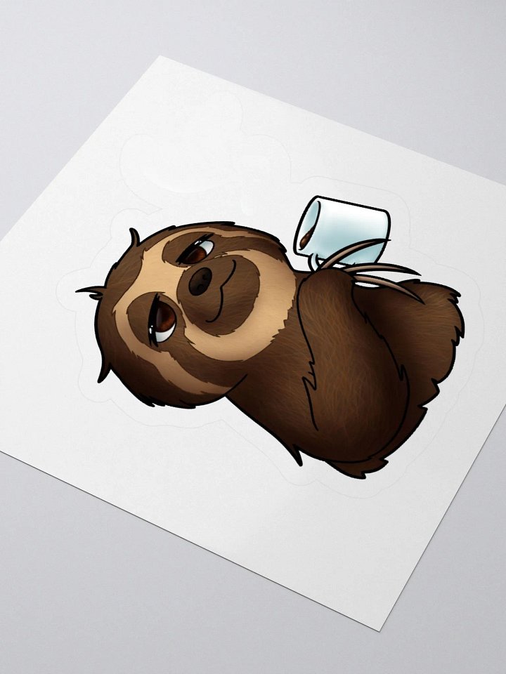Slothful Sips Sticker Set product image (4)