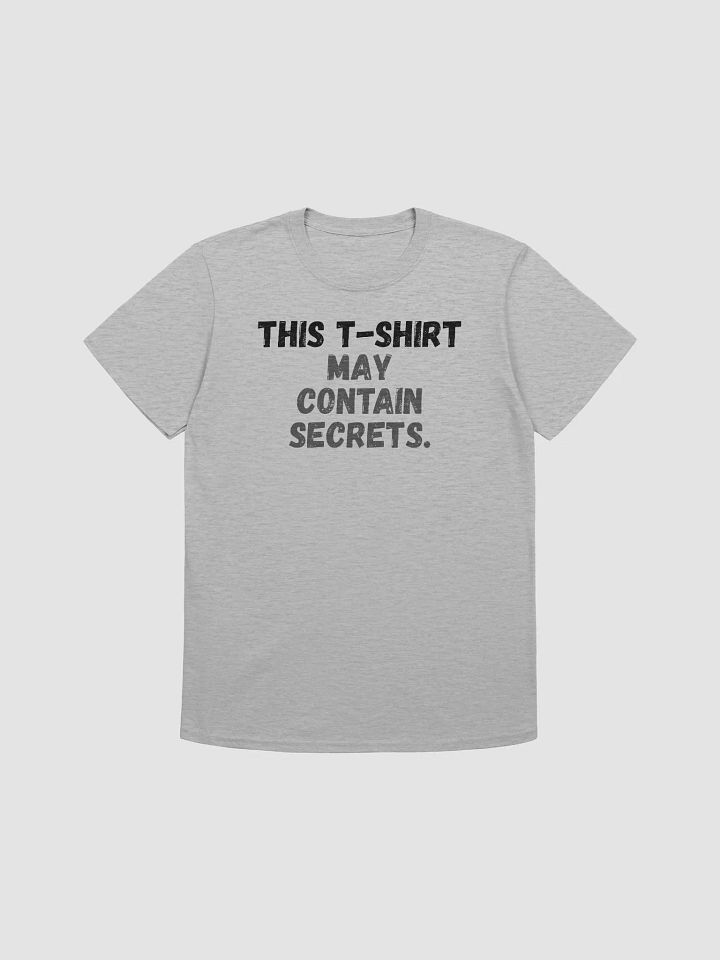This t-shirt may contain secrets. product image (1)