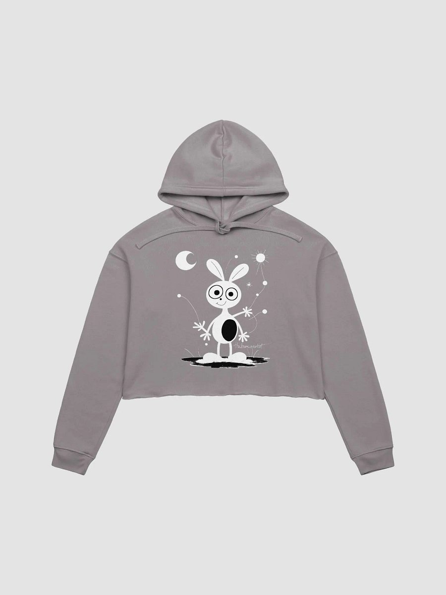 Bella+Canvas Fleece Crop Hoodie product image (2)