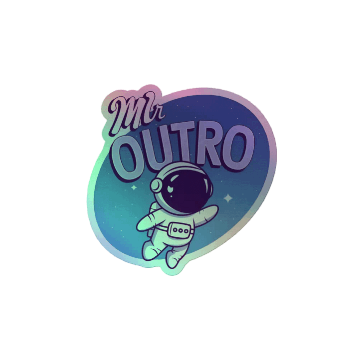MR Outro Galactic Explorer Holographic Sticker Set product image (2)
