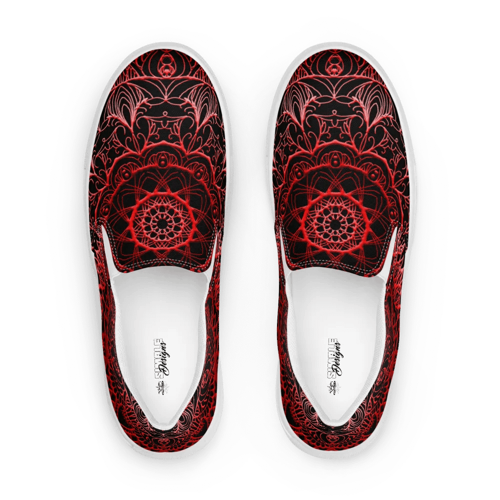 Mandala Harmony Women's Slip-On Shoes product image (3)