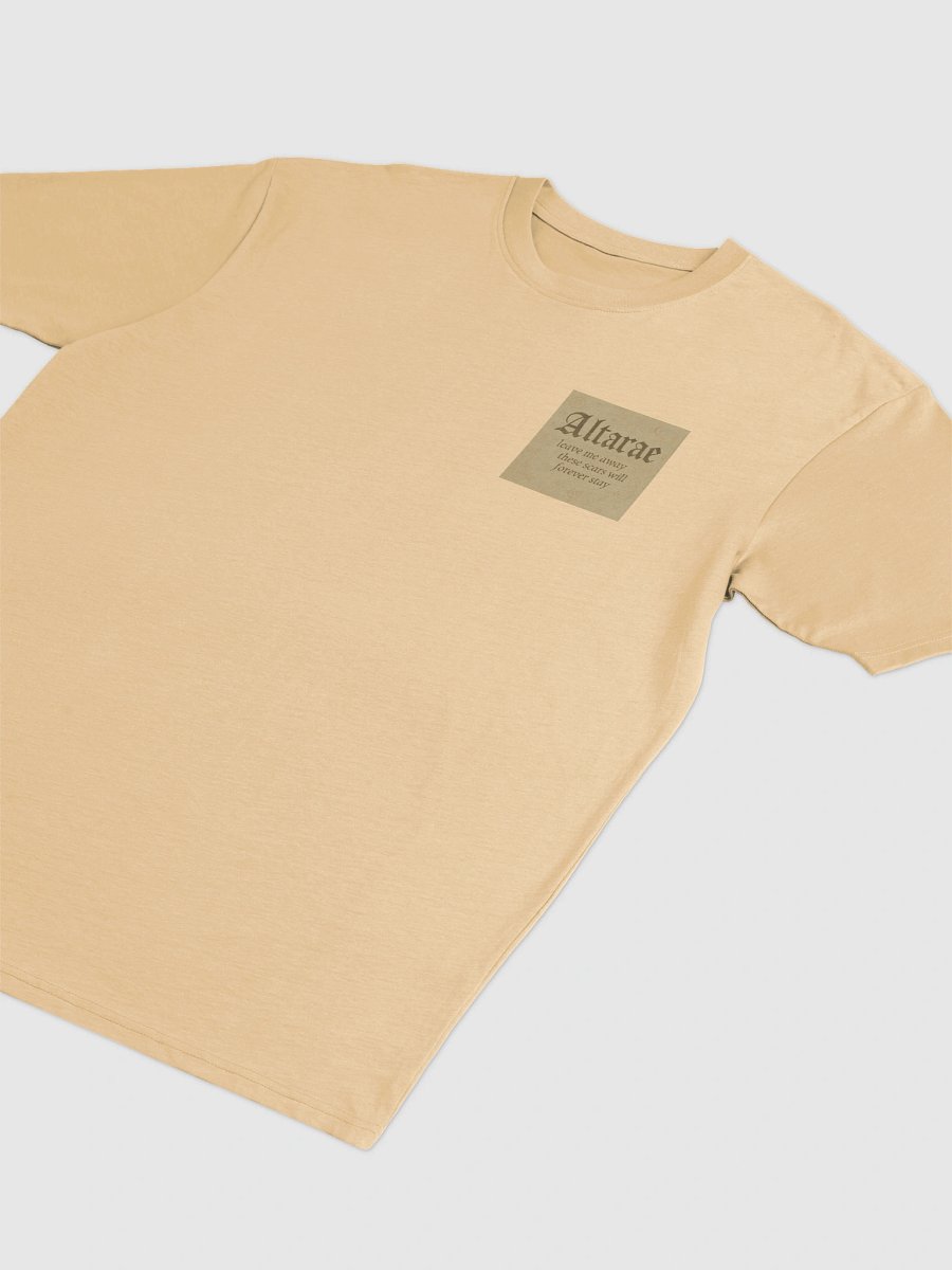 Altarae “Forever Stay” Pocket Tee – Sand Ritual Edition product image (5)