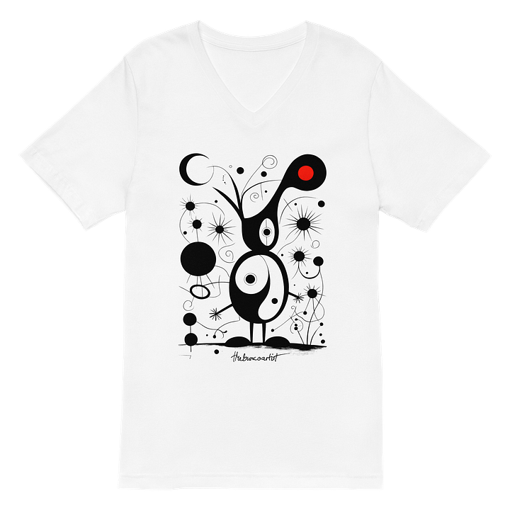 Bella+Canvas Short Sleeve V-Neck Jersey T-Shirt product image (1)