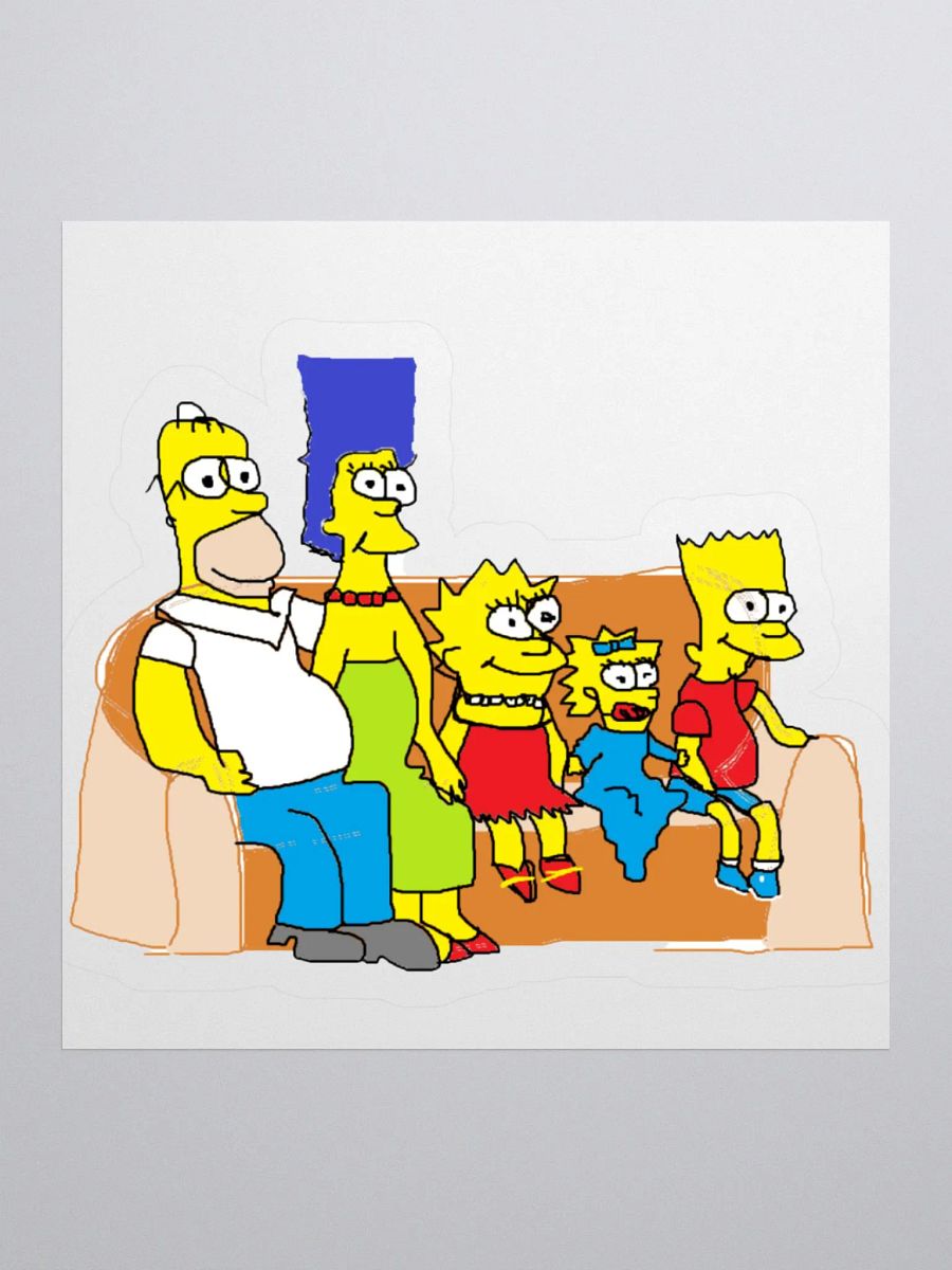 The Simpsons Sticker product image (1)