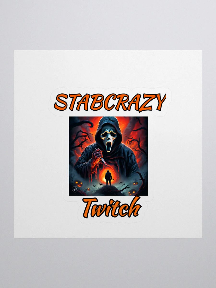 ghostface stabcrazy twitch sticker product image (1)