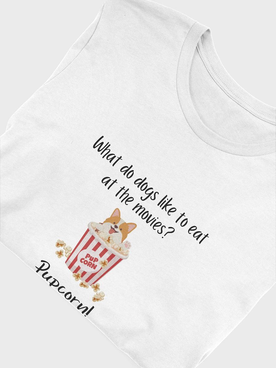 Pupcorn Tee - White product image (4)