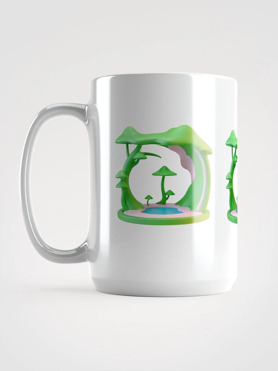 Enchanted Gateway: Forest Oasis with Majestic Waterfall - Your Escape, Their Adventure! 15OZ product image (6)