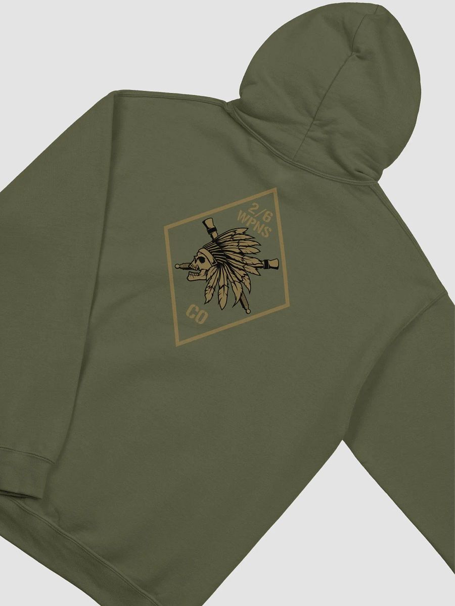 Tactical Collection - FDE Logo on OD Green Hoodie product image (4)