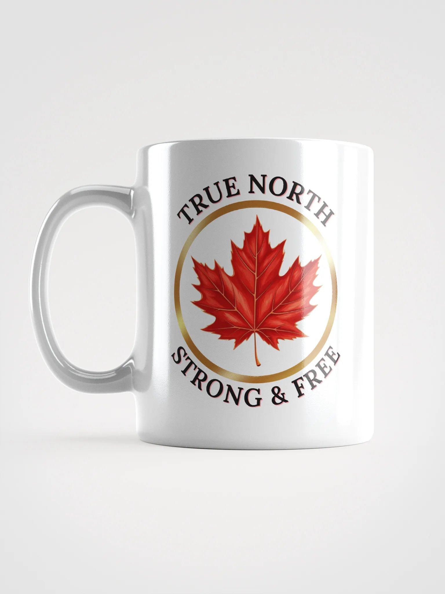 True North Maple Leaf Mug (Black Font) product image (6)