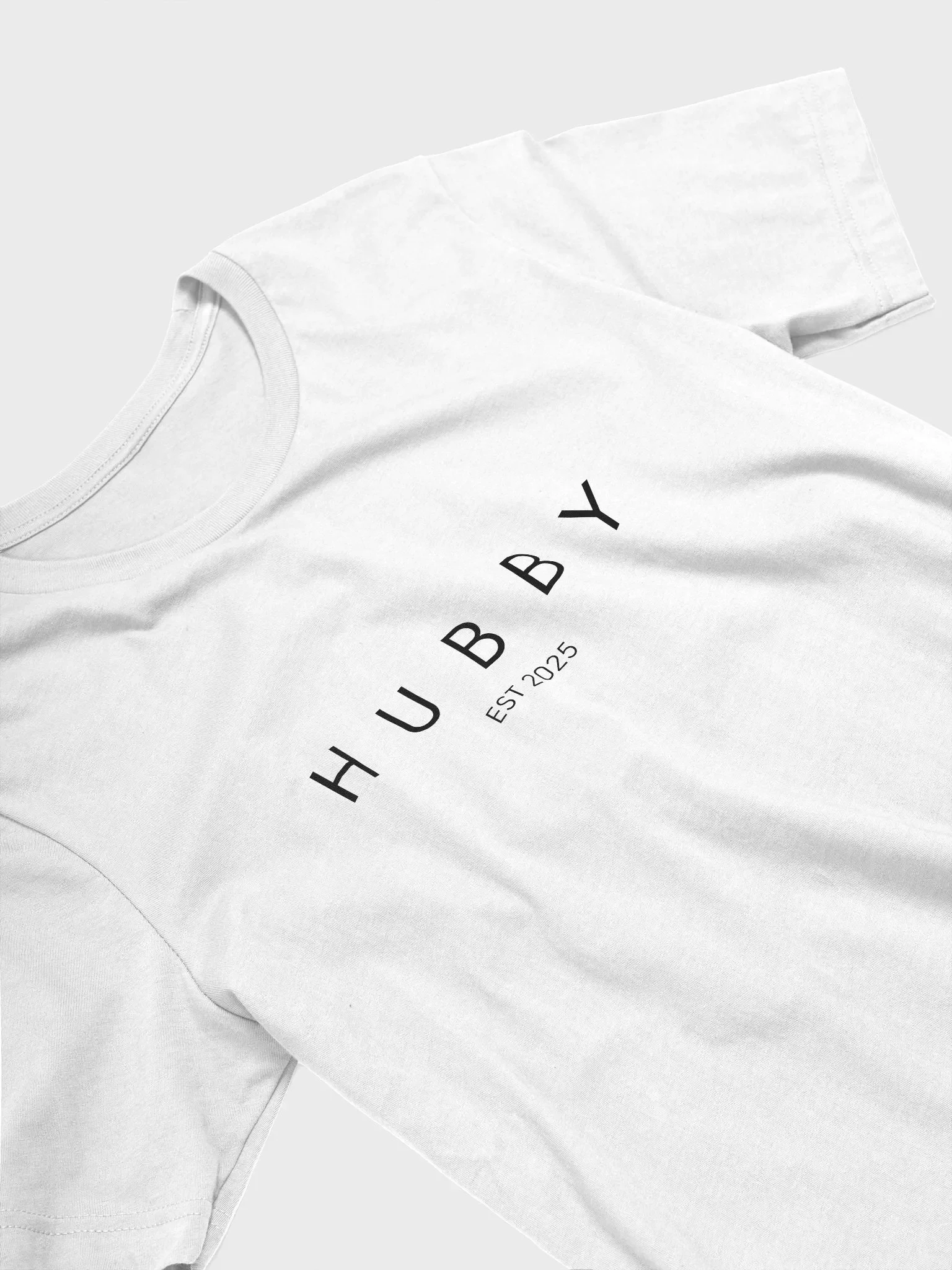 Hubby Est. 2025 T-Shirt product image (3)