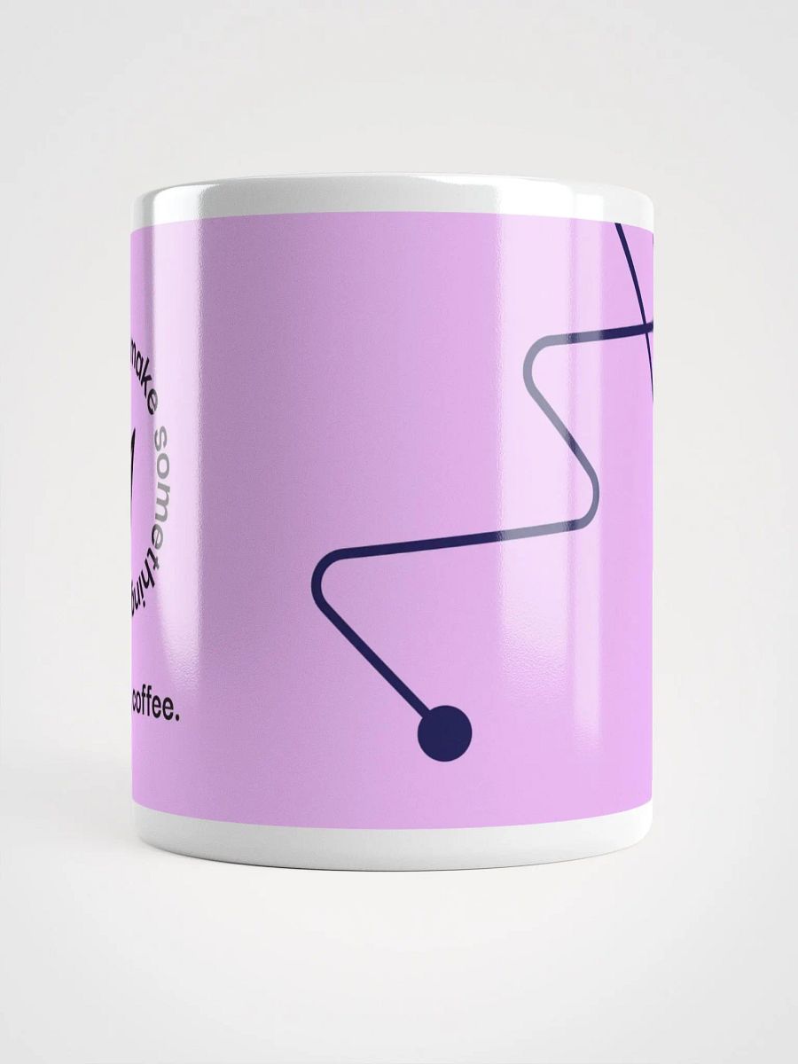 But first coffee, Mug: Pink product image (3)