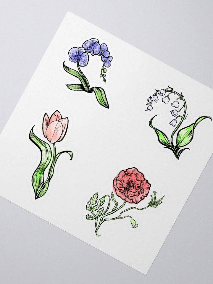 Flower Stickers product image (2)