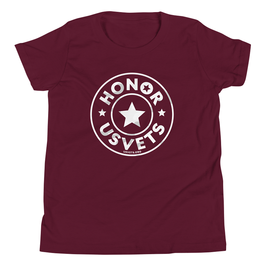 Fall HONORUSVETS Star Youth Tee product image (10)