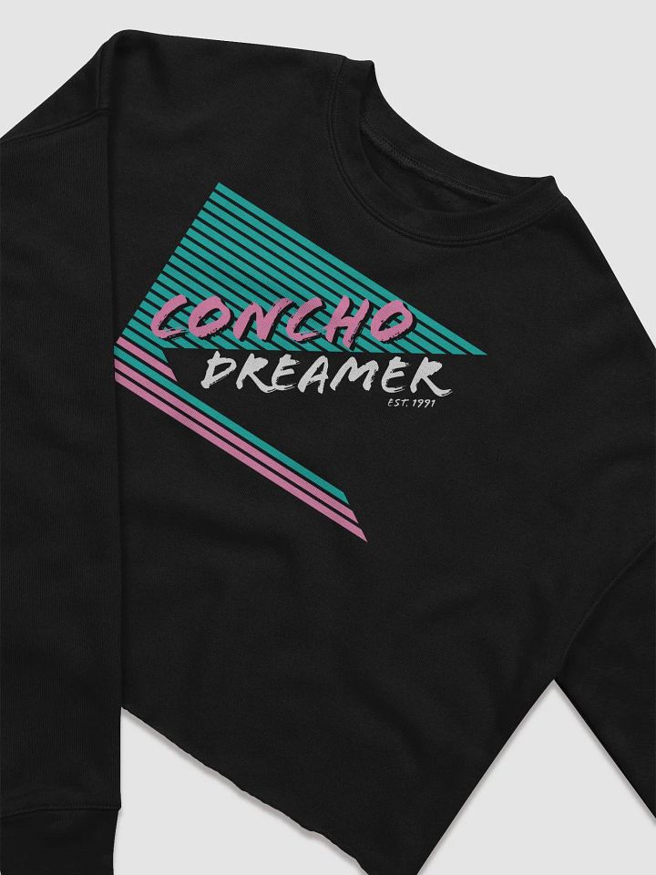 Retro ConchoDreamer Black Crop Sweater product image (2)