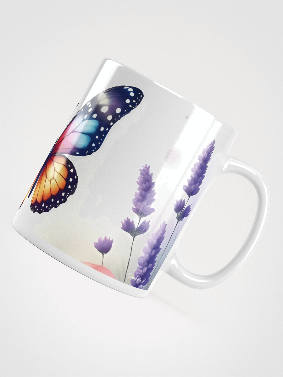 Mug Blanc - Papillon - Grâce d'azur - Idée Cadeau Originale product image (4)