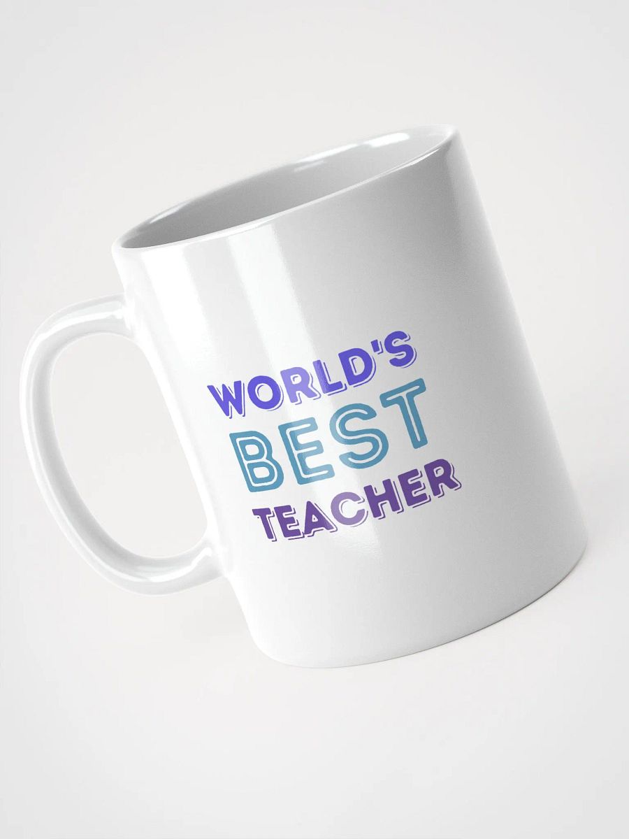 Best Teacher White Glossy Mug product image (9)