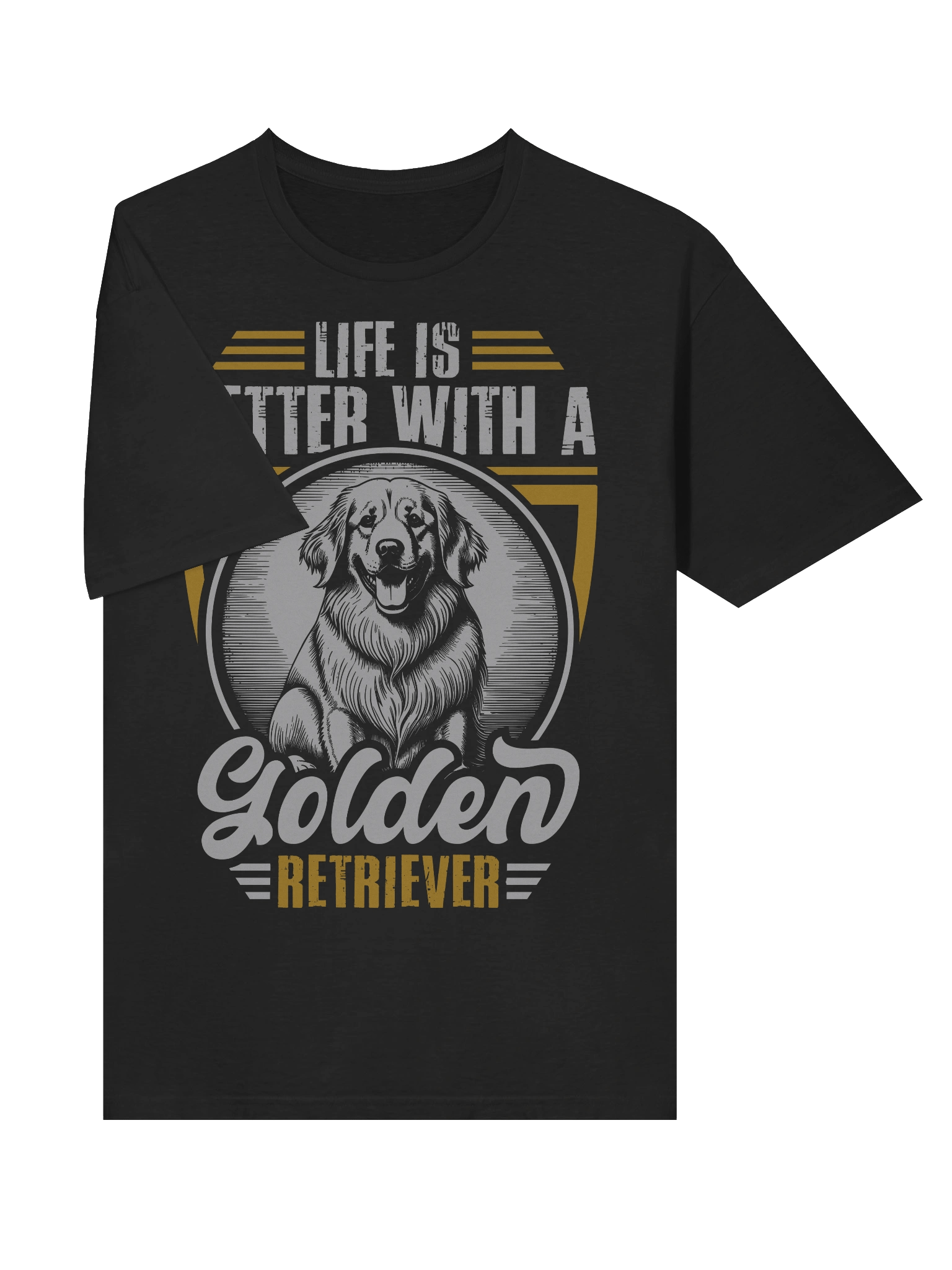 Golden Retriever Life Circle T-Shirt product image (25)