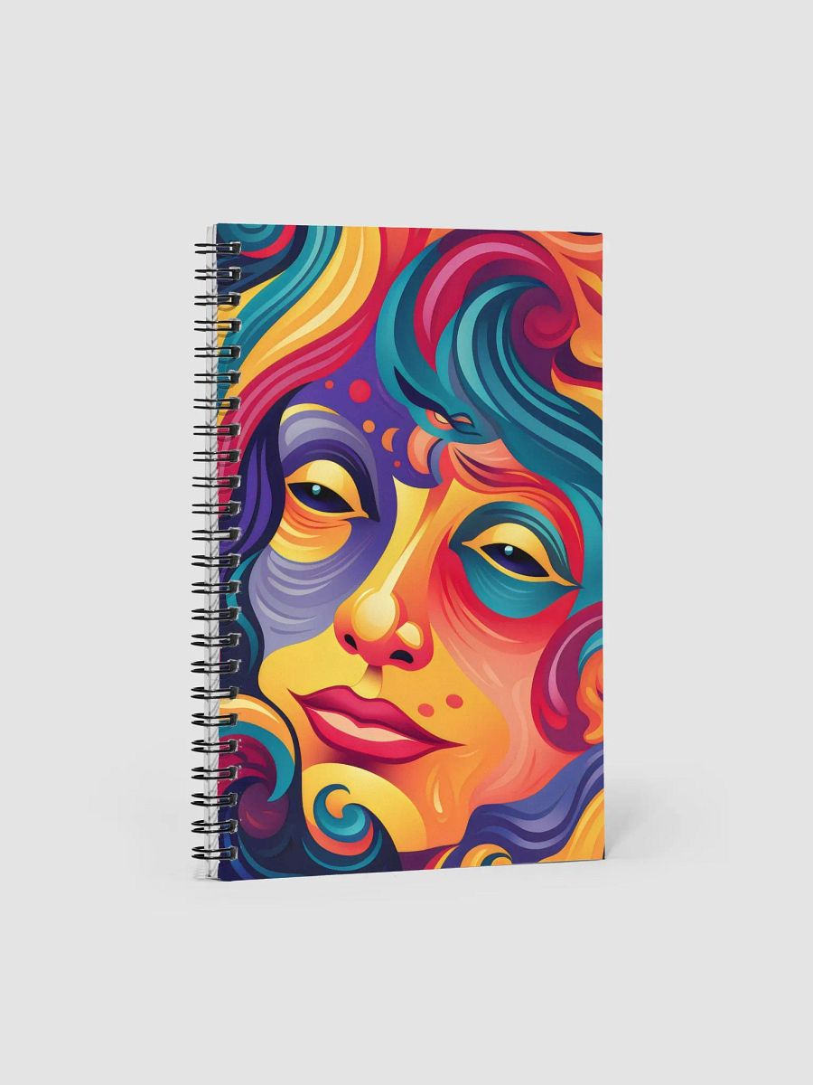 Serenity Spiral: Customizable Notebook product image (1)