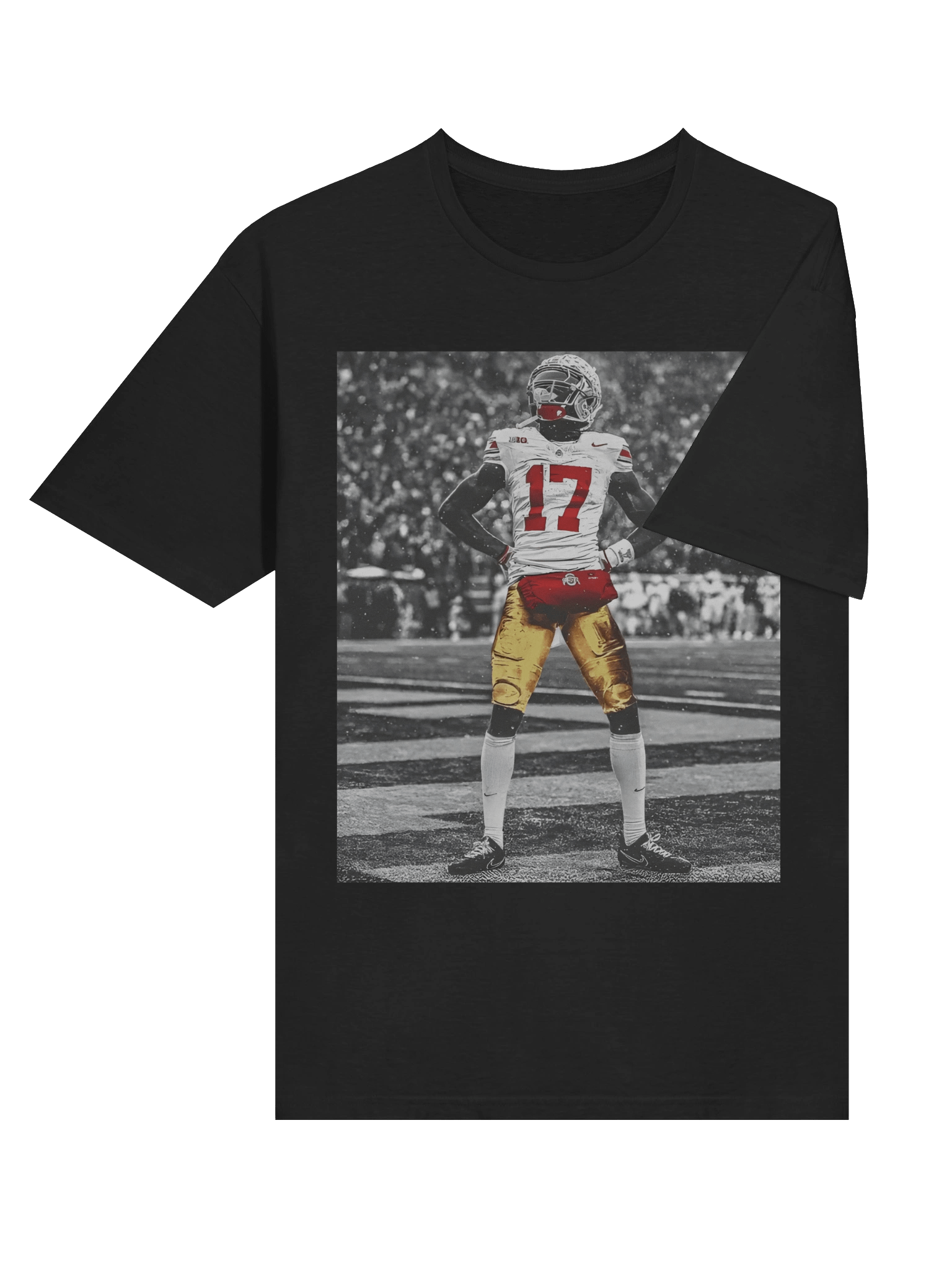Ohio State Buckeyes Carnell Tate Standing T-Shirt product image (4)