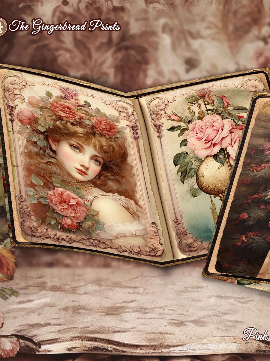 Pink Rose Christmas Journal + Add-on Jumbo Collection product image (3)