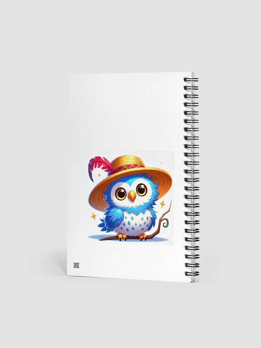 Whimsical Owl Dreams Spiral Notebook product image (2)