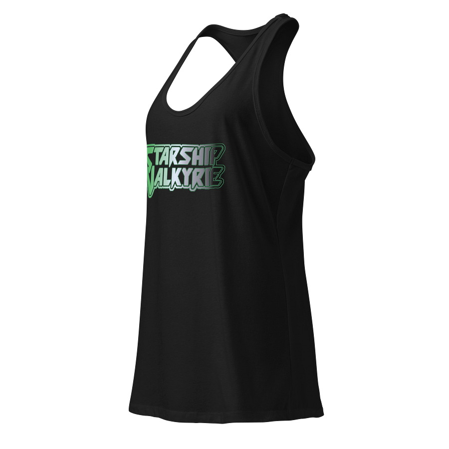 Starship Valkyrie Aro Pride Logo Racerback Tank product image (3)