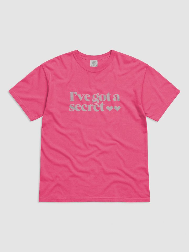 Secret Heart Comfort T-shirt product image (2)