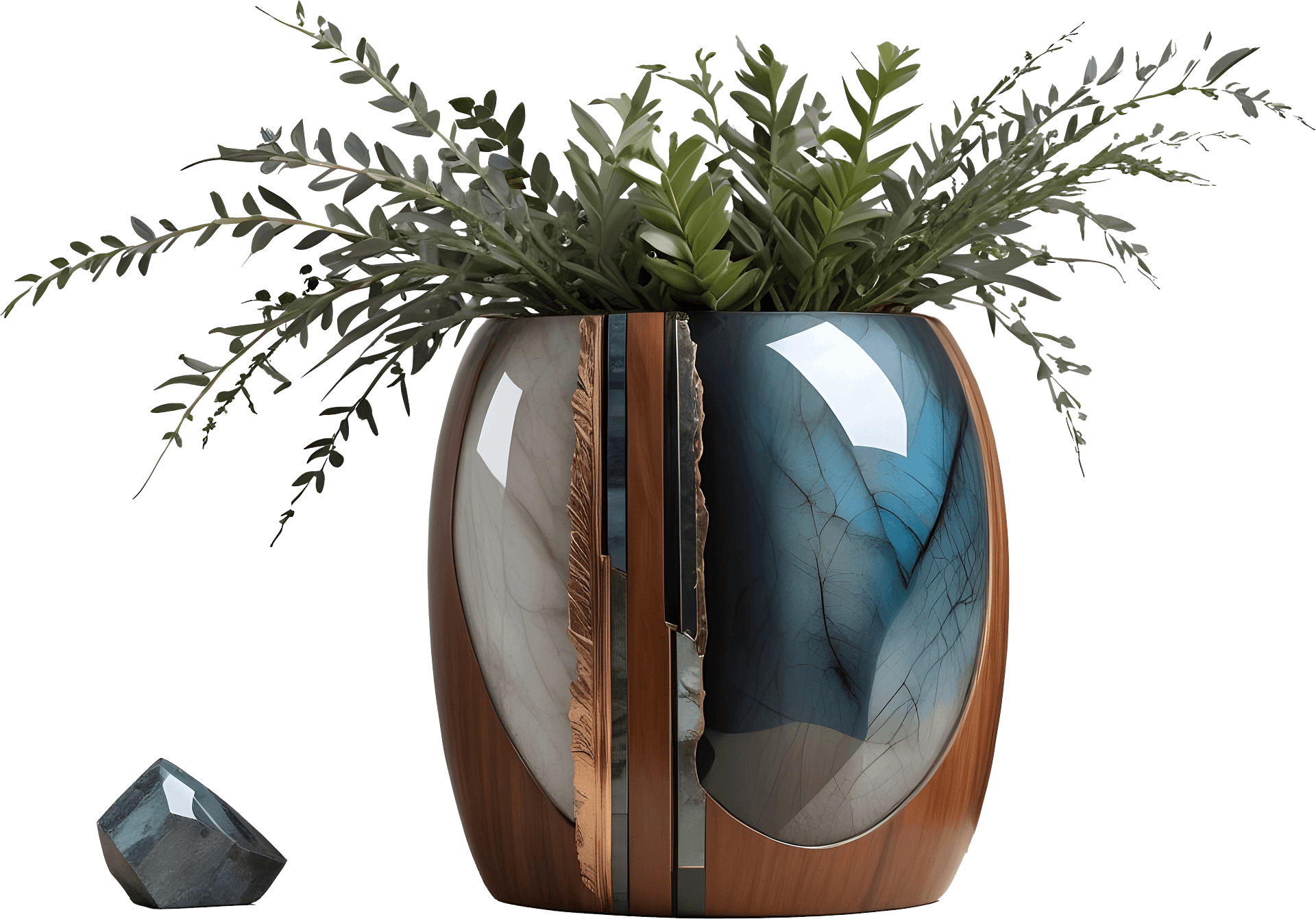 Celestial Symphony Divider Vase – PNG product image (1)