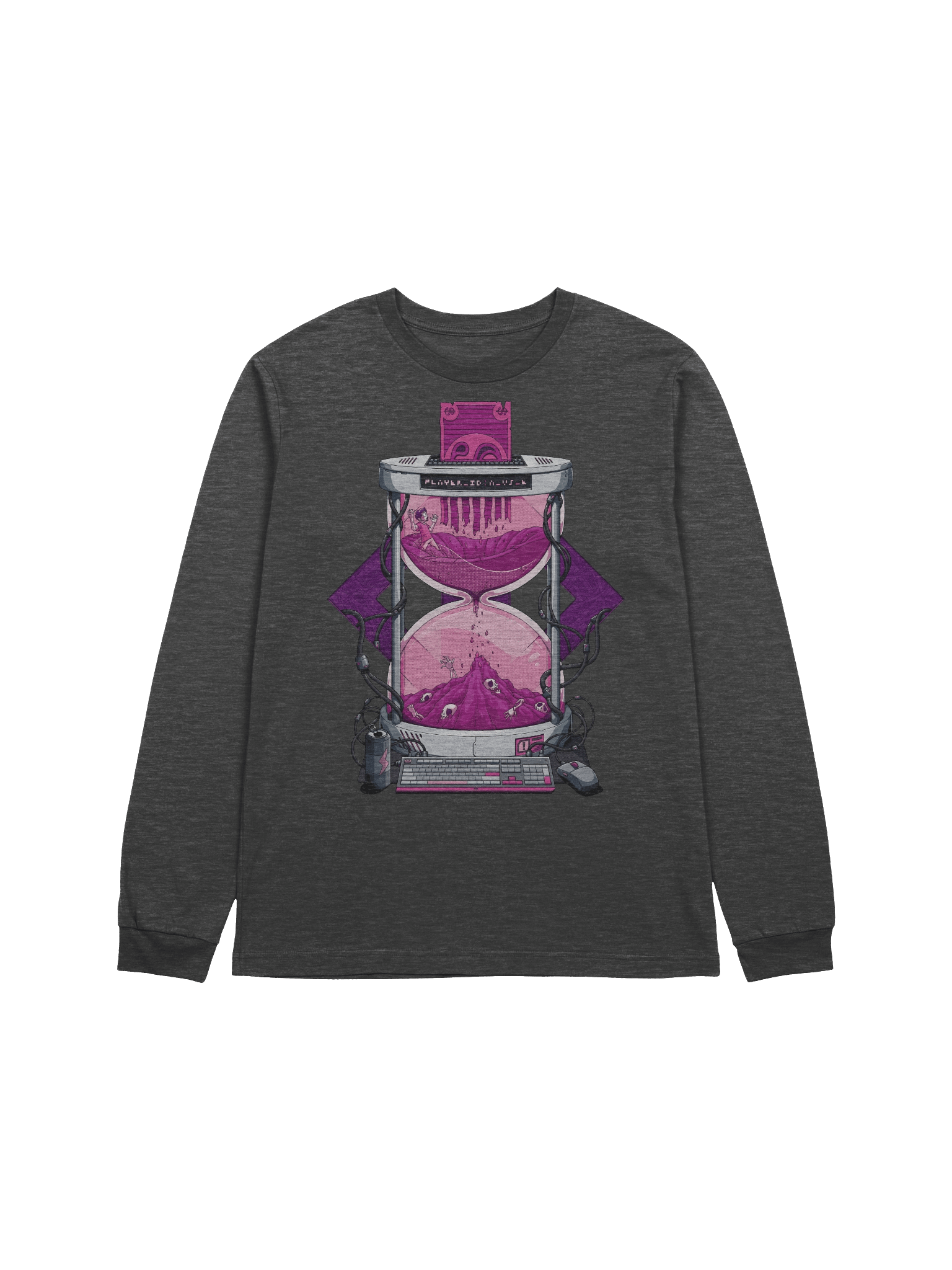 Adam Vs Streamathon 2025 - Pink Side [Comfy Long Sleeve] product image (1)