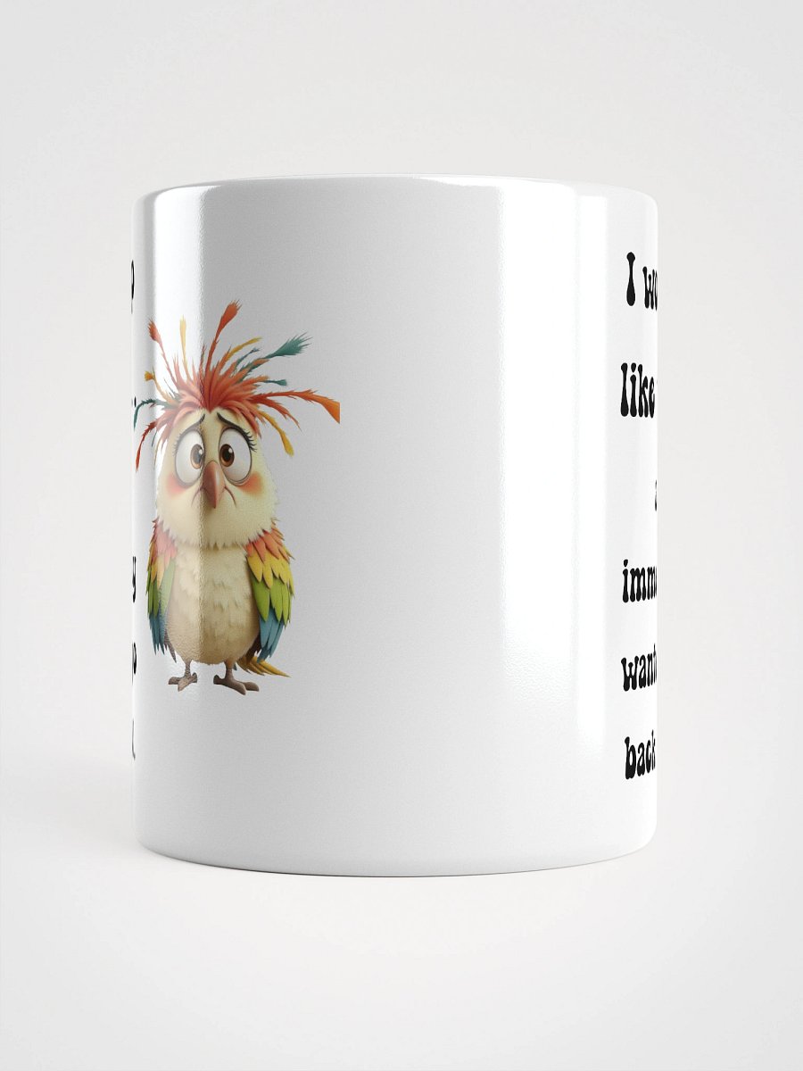 Flustered Featherball – Colorful Cartoon Bird product image (5)