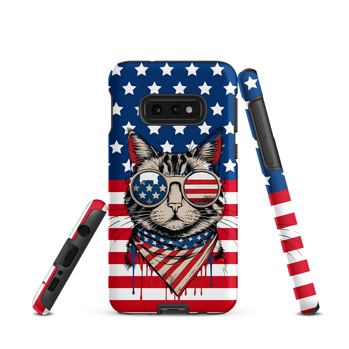 Patriotic Feline Sunglasses Tough Case product image (2)