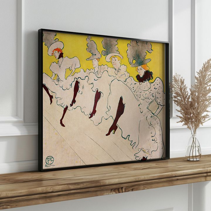 La Troupe de Mademoiselle Eglantine by Henri de Toulouse-Lautrec Vintage Lithograph product image (18)
