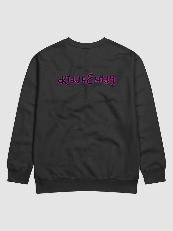 PINK HEART BUTT SWEATSHIRT WITH AUTOGRAPH ON BACK product image (2)