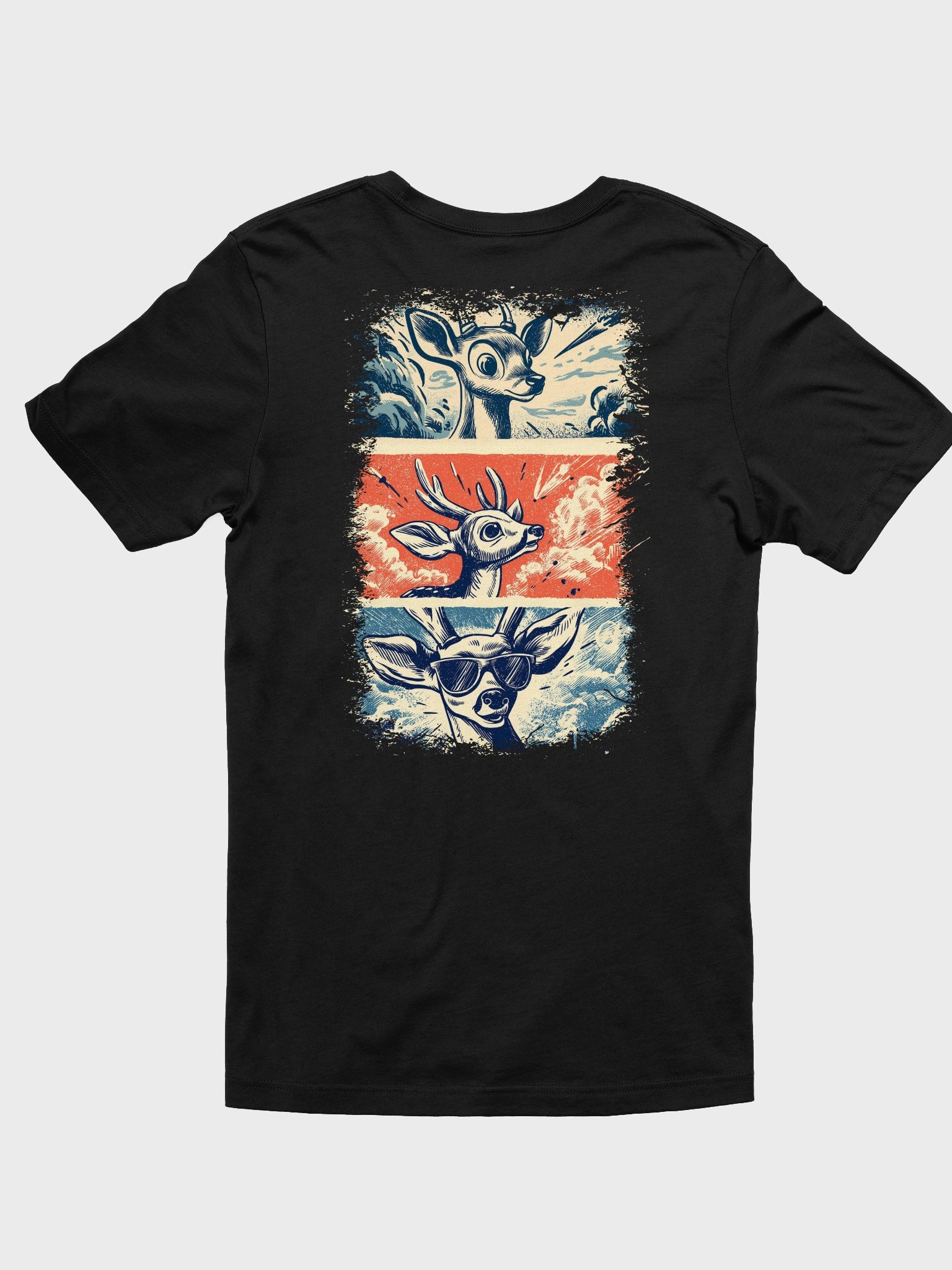 Bambi Evolution Tee - Double Sided - Dark product image (3)
