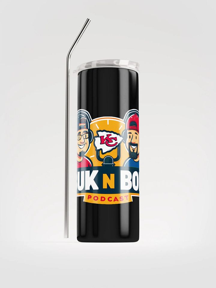 Buk N Bob Podcast Stainless Steel Tumbler product image (1)