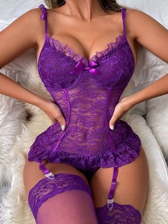 Lace bustier set product image (11)